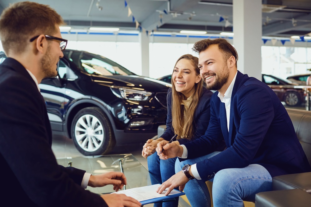 Finance Team with Customers